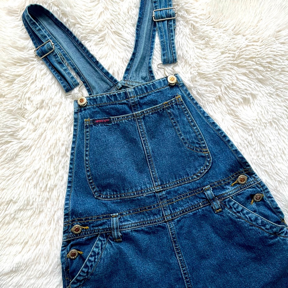 Denim overalls